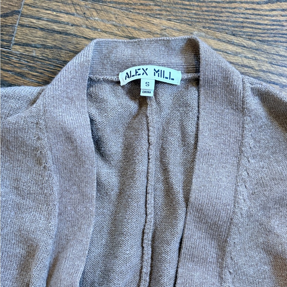 Alex Mill cotton sweater jumpsuit